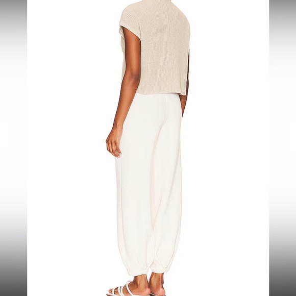 BNWOT free people Beach knit sweat pants - Picture 2 of 7